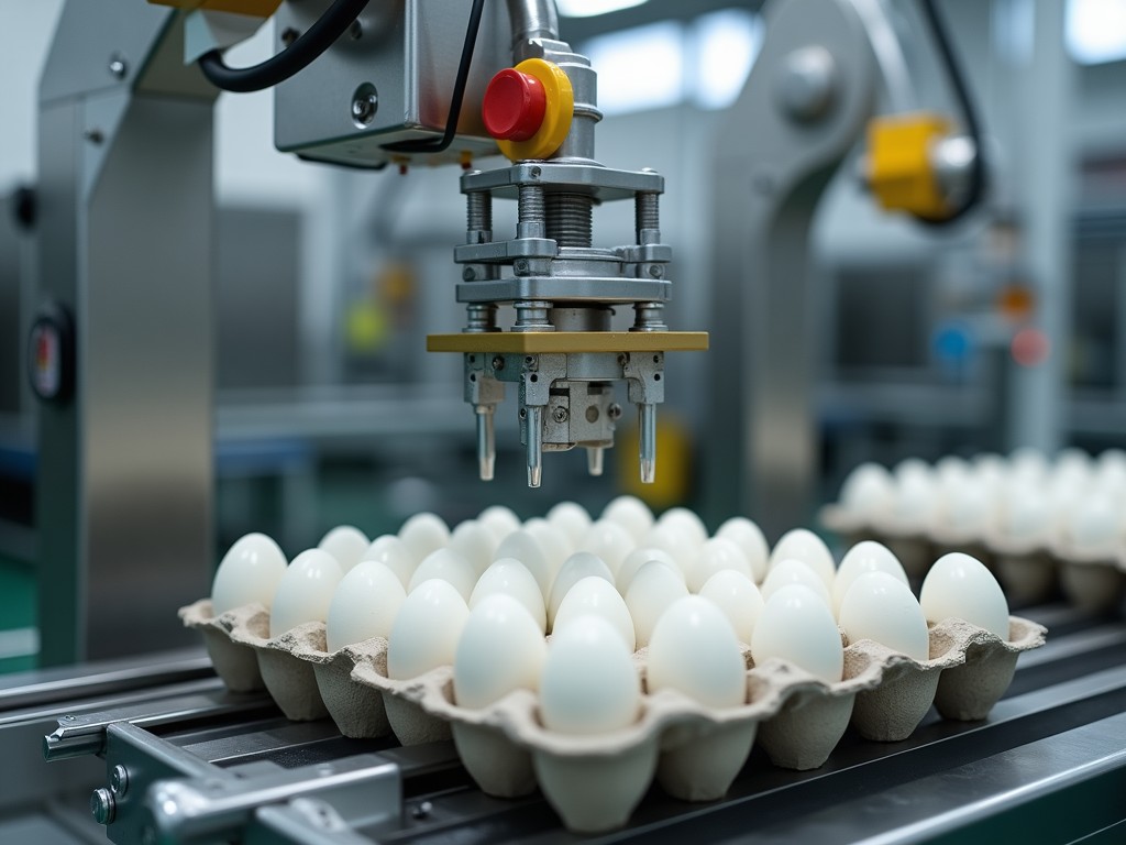 Automatic Egg Handling Robot Source Factory