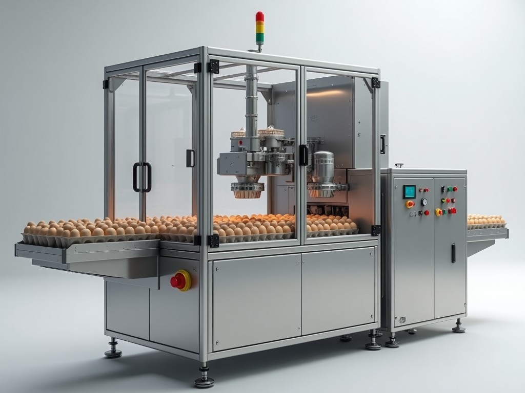 Bulk High Speed Egg Robotic Packaging Machine