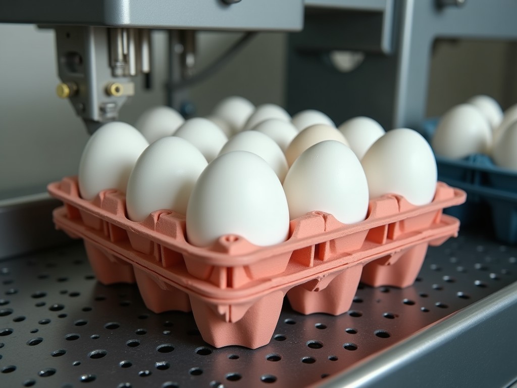 China Auto Loading Machine For Egg Crates