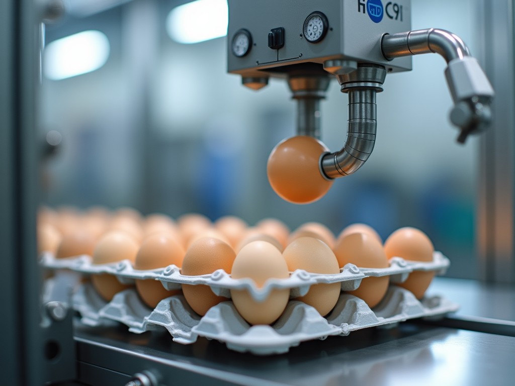 Egg End Of Line Automation Robotic Packaging Machine