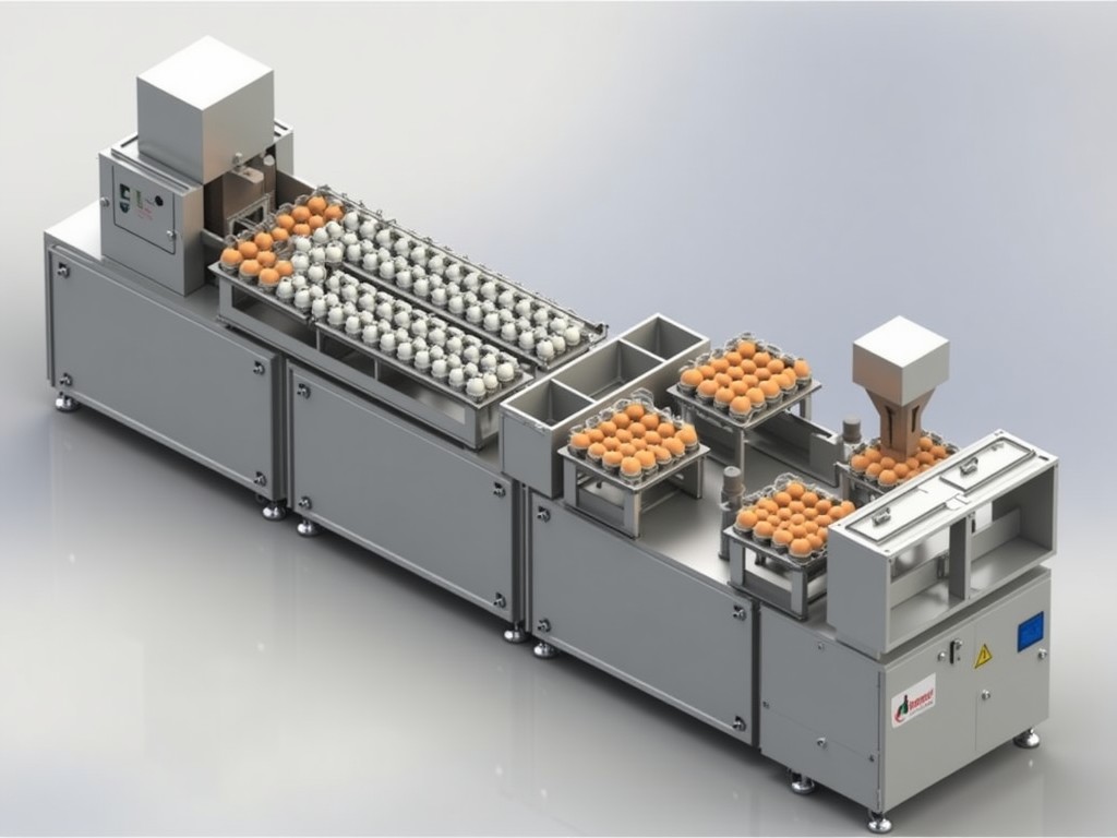 Factory Direct Automatic Egg Tray Packing Machine