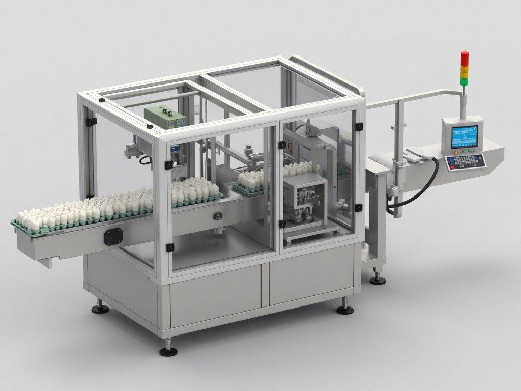 Oem Egg Tray Filling And Packing Machine